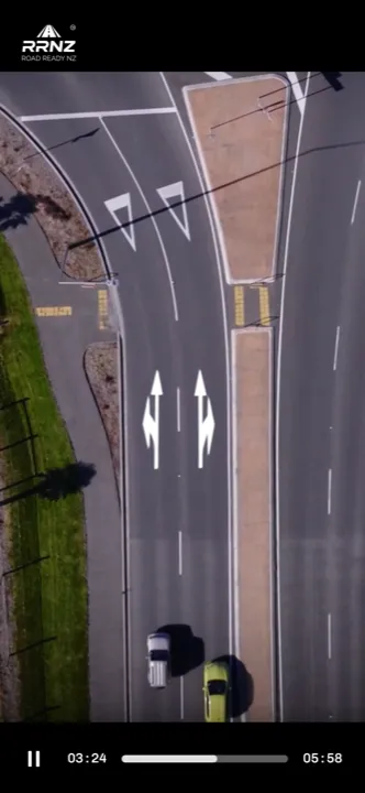 The Road Ready guide playing on a phone
